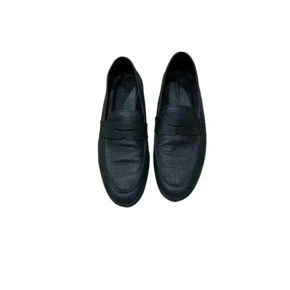 ECCO Black Citytray Lite Summer Penny Loafers - size 44 main image 8